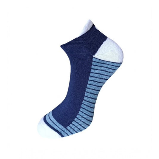 3_Pair Set Unisex Casual Cotton Printed Ankle Length Socks (Multicolor)