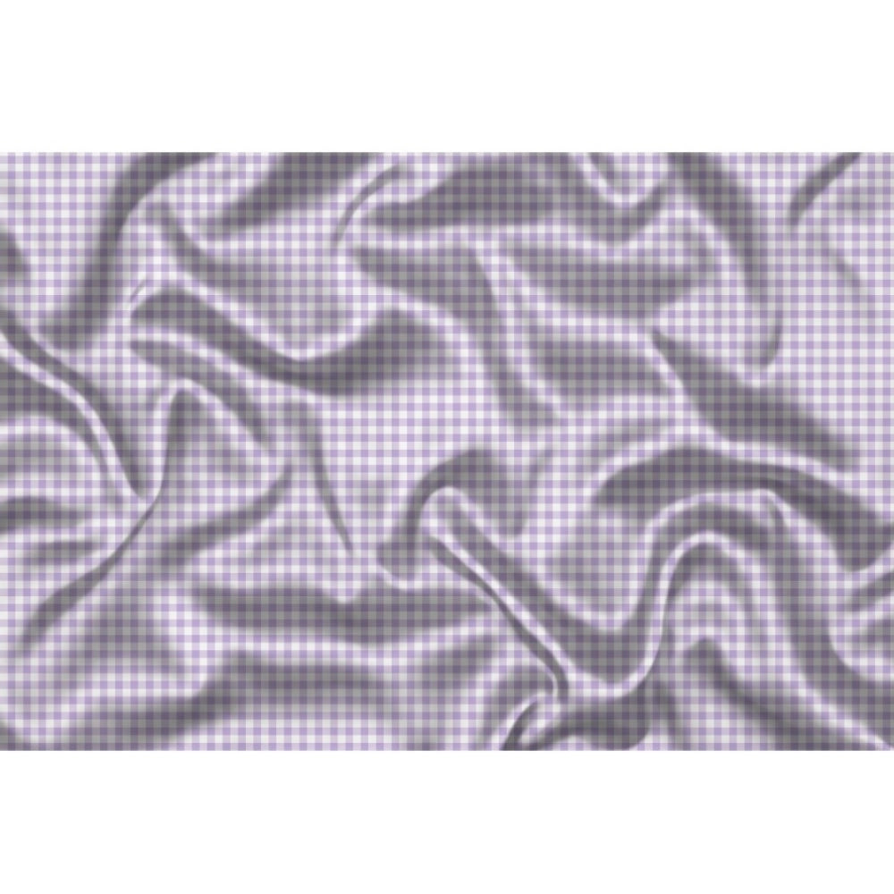 Men's Casual Floral Printed Cotton Blend Unstitched Shirt Fabric 1.6 Mtrs (Purple)