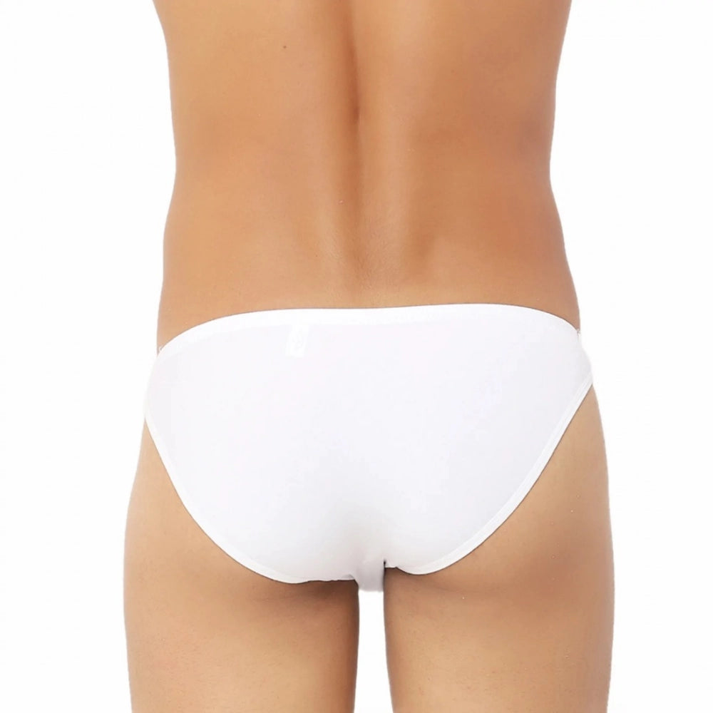 Men's Cotton Ultra Soft Briefs Underwear (White)
