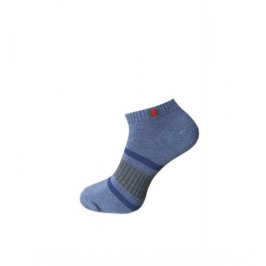 3_Pair Set Unisex Casual Cotton Printed Ankle Length Socks (Multicolor)