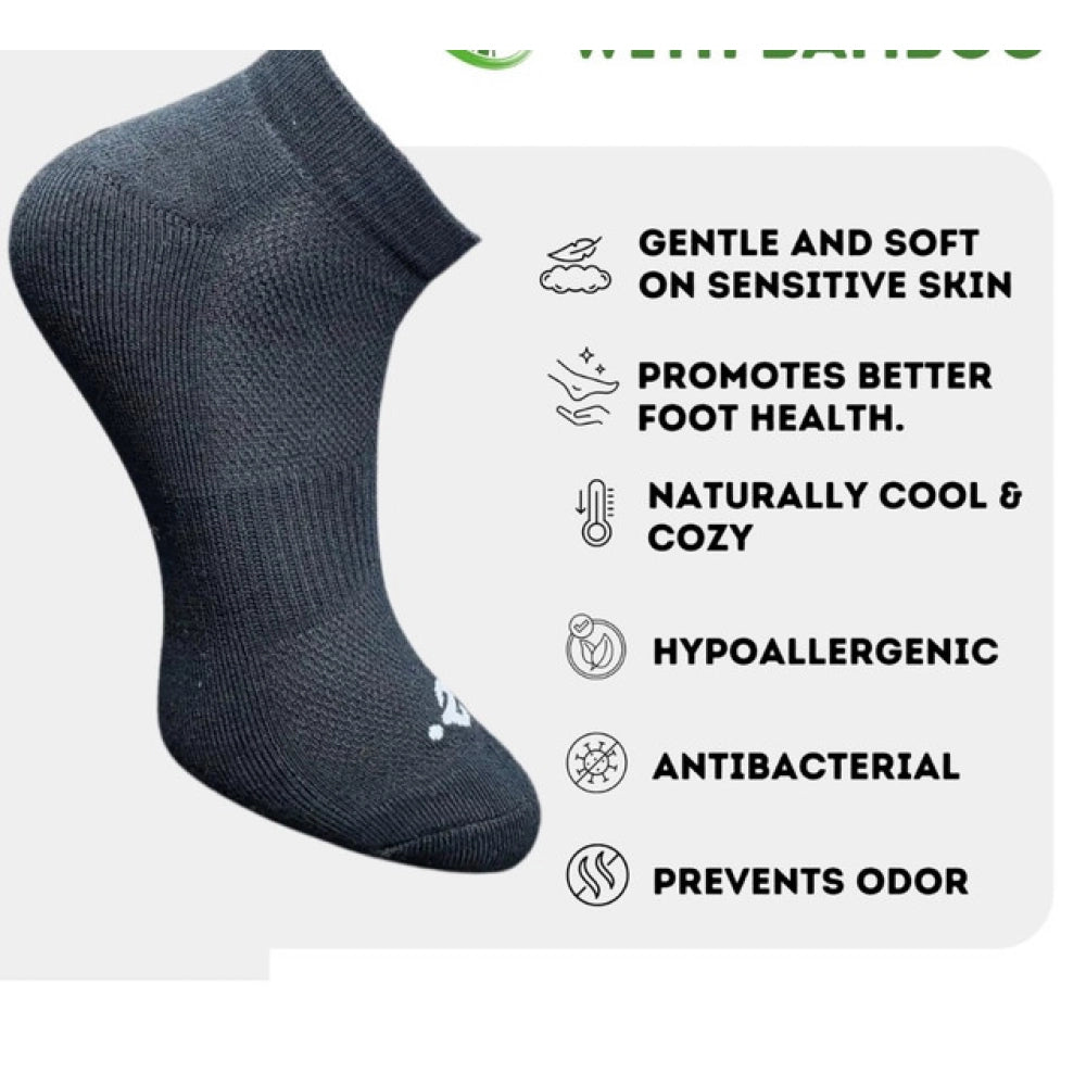 3_Pair Set Unisex Casual Cotton Printed Low Cut Socks (Multicolor)