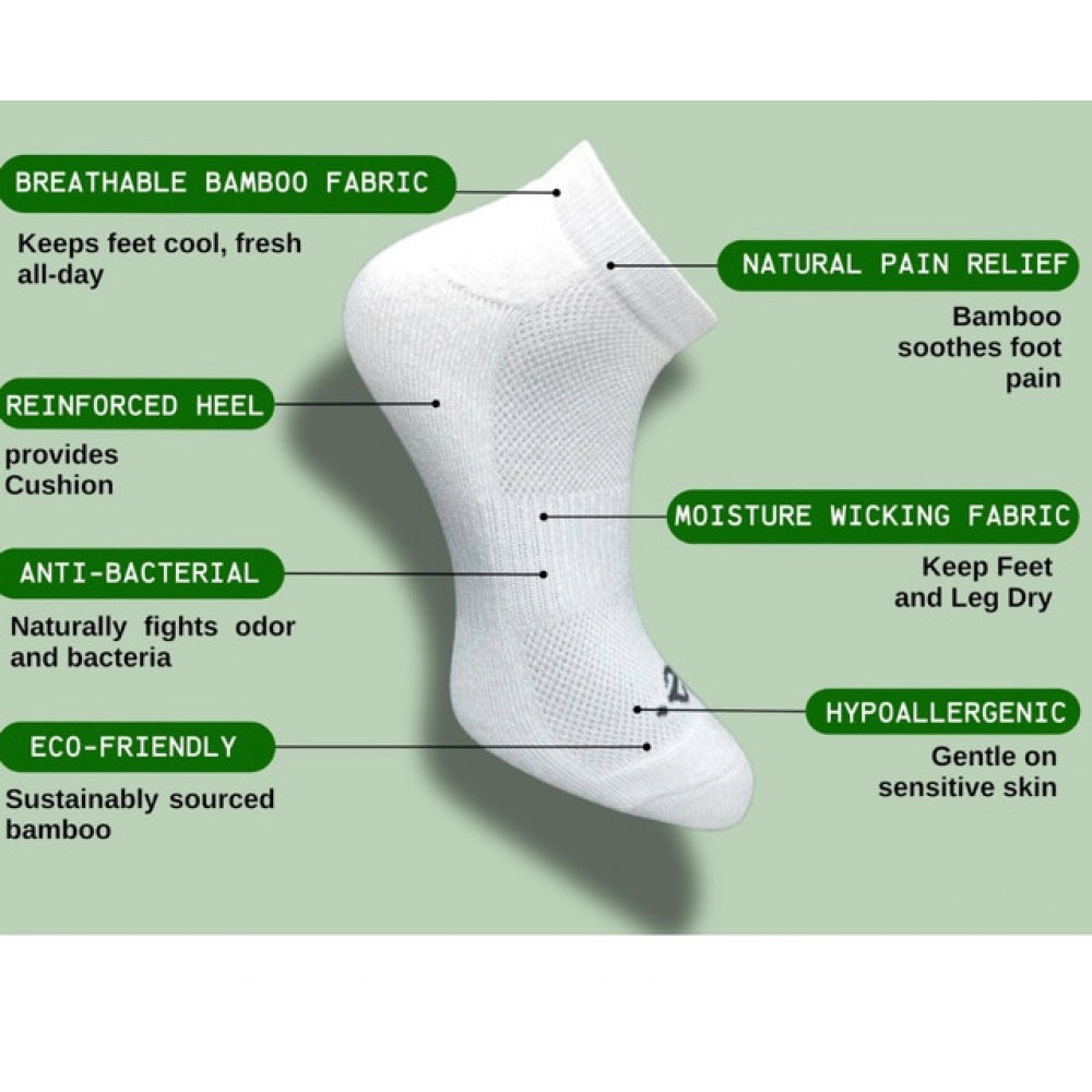 3_Pair Set Unisex Casual Cotton Printed Low Cut Socks (Multicolor)