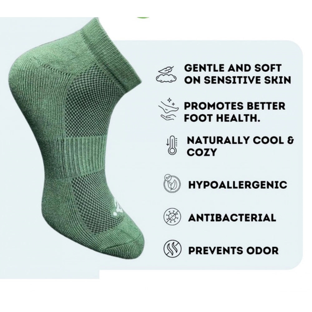 3_Pair Set Unisex Casual Cotton Printed Low Cut Socks (Multicolor)