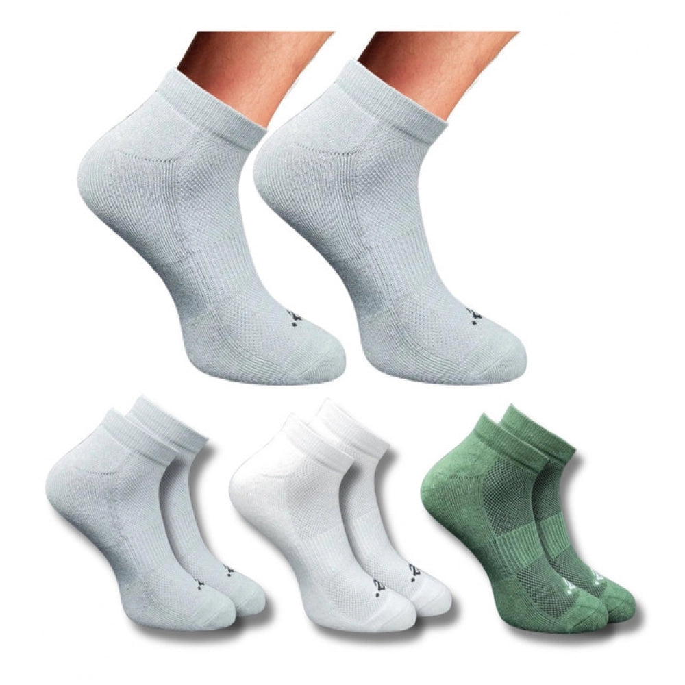 3_Pair Set Unisex Casual Cotton Printed Low Cut Socks (Multicolor)