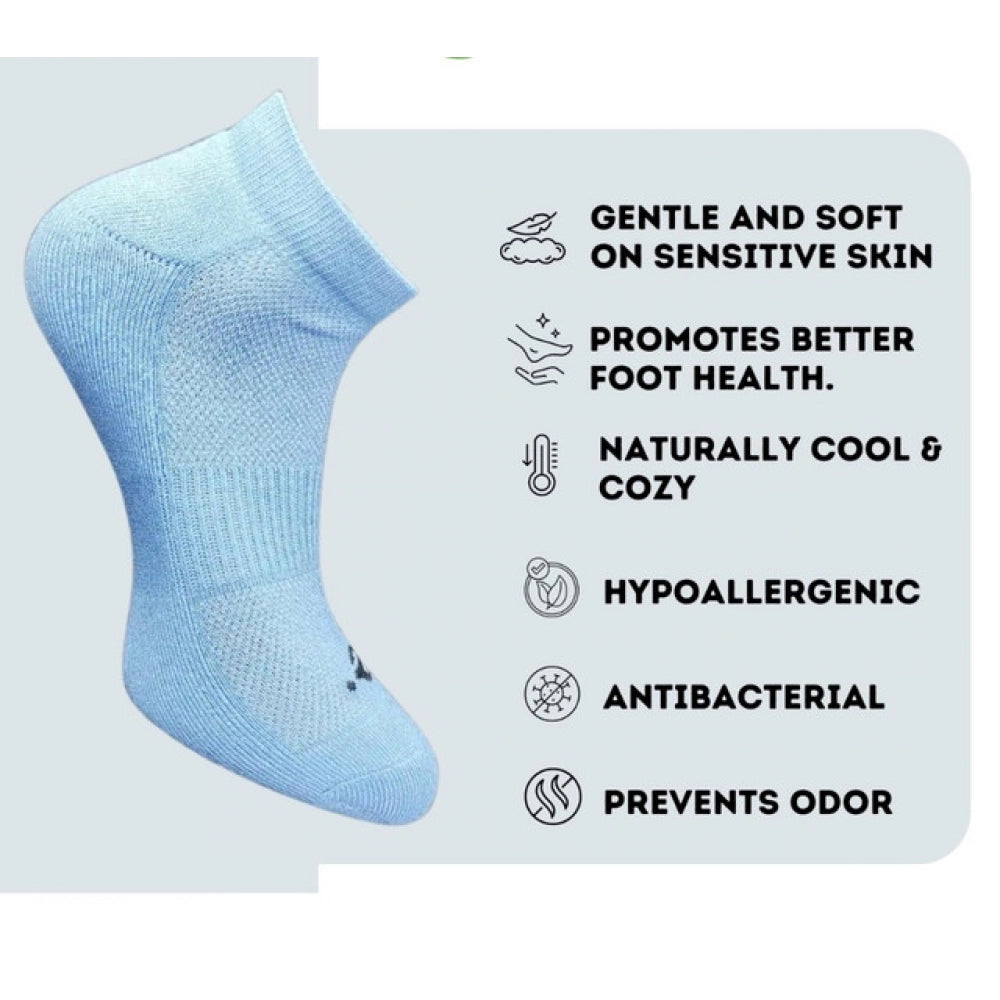 3_Pair Set Unisex Casual Cotton Printed Low Cut Socks (Multicolor)
