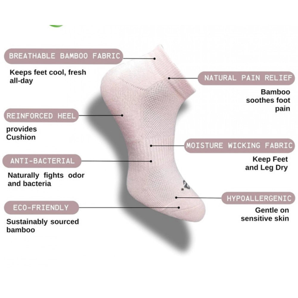 3_Pair Set Unisex Casual Cotton Printed Low Cut Socks (Multicolor)