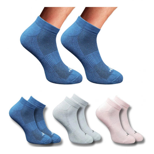 3_Pair Set Unisex Casual Cotton Printed Low Cut Socks (Multicolor)