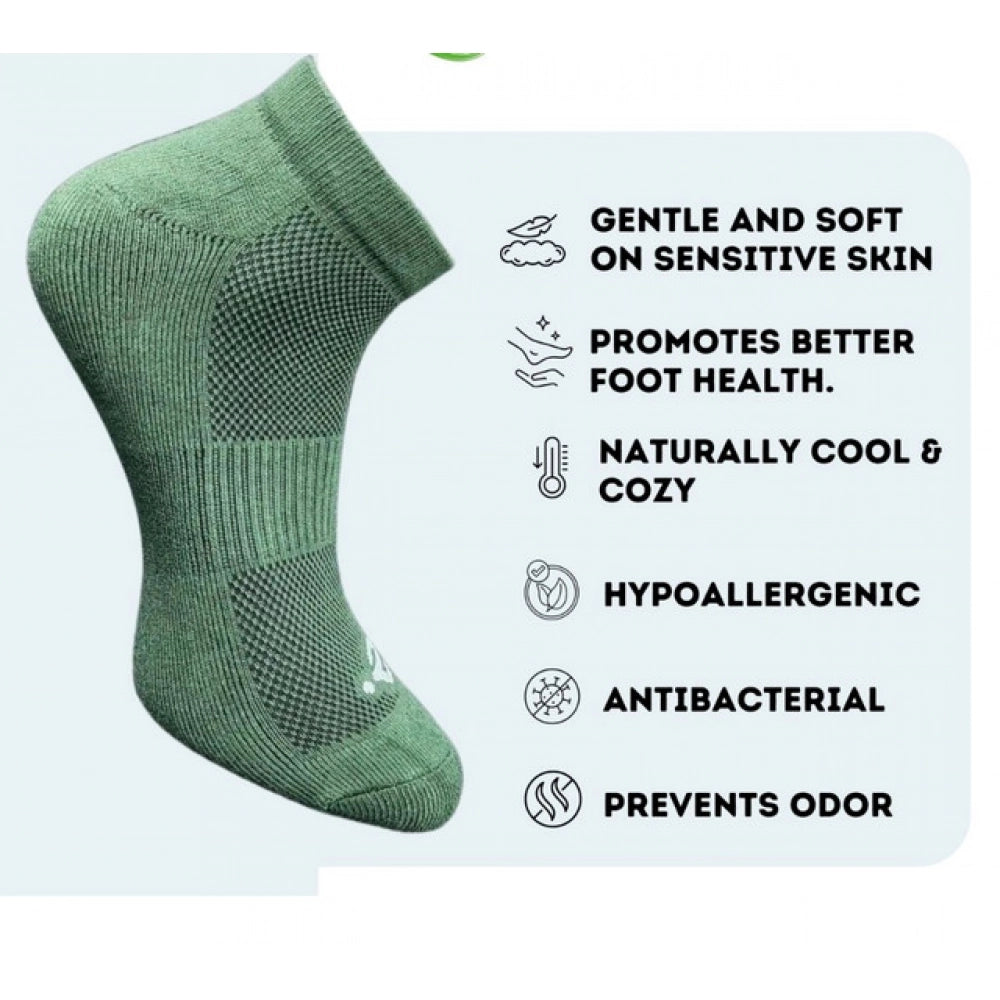 3_Pair Set Unisex Casual Cotton Printed Low Cut Socks (Multicolor)