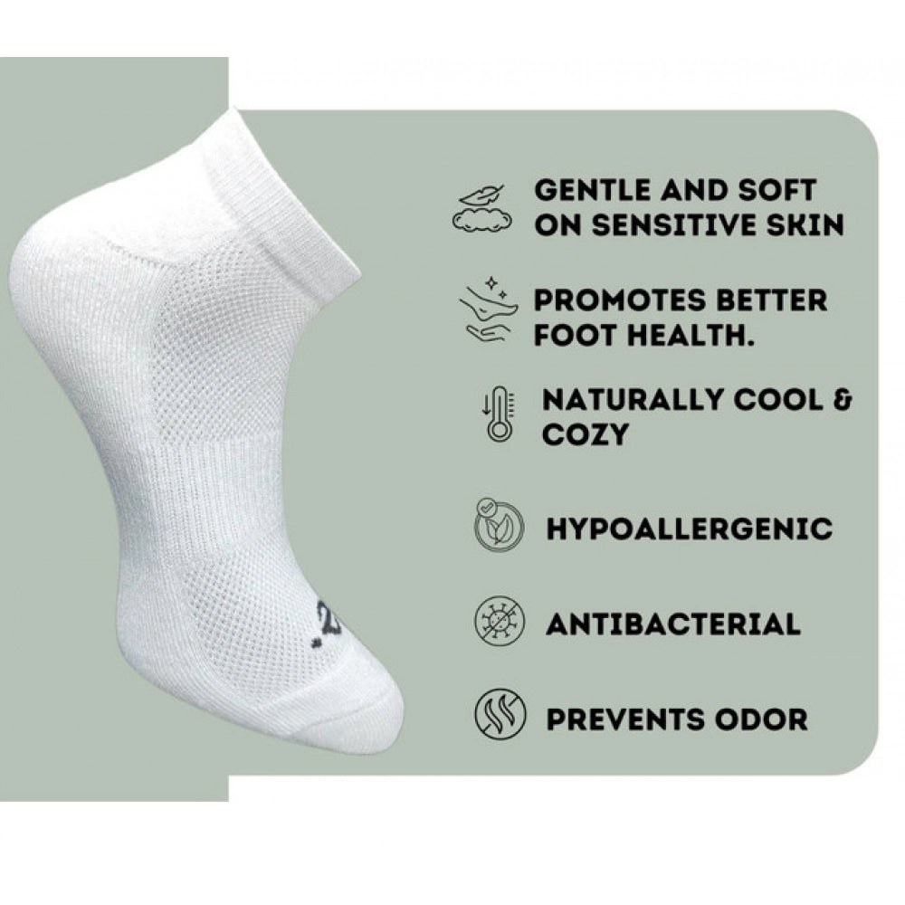 3_Pair Set Unisex Casual Cotton Printed Low Cut Socks (Multicolor)