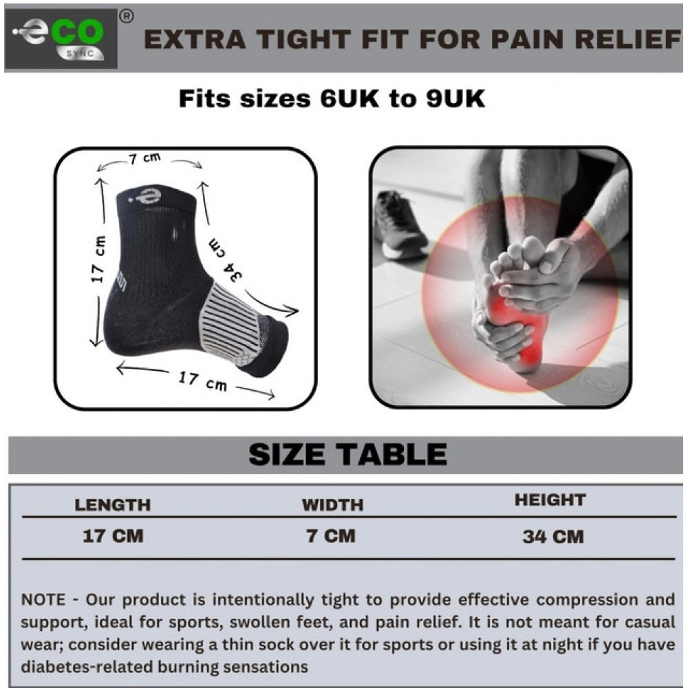 3_Pair Set Unisex Casual Cotton Printed Ankle Length Support Socks (Multicolor)