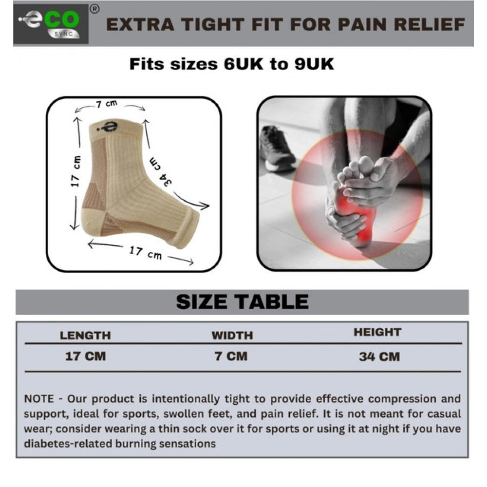 3_Pair Set Unisex Casual Cotton Printed Ankle Length Support Socks (Multicolor)