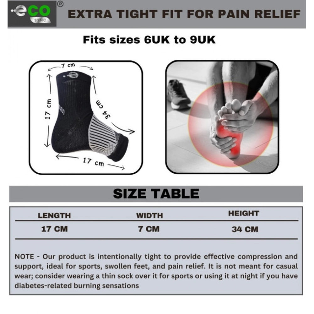 3_Pair Set Unisex Casual Cotton Printed Ankle Length Support Socks (Multicolor)