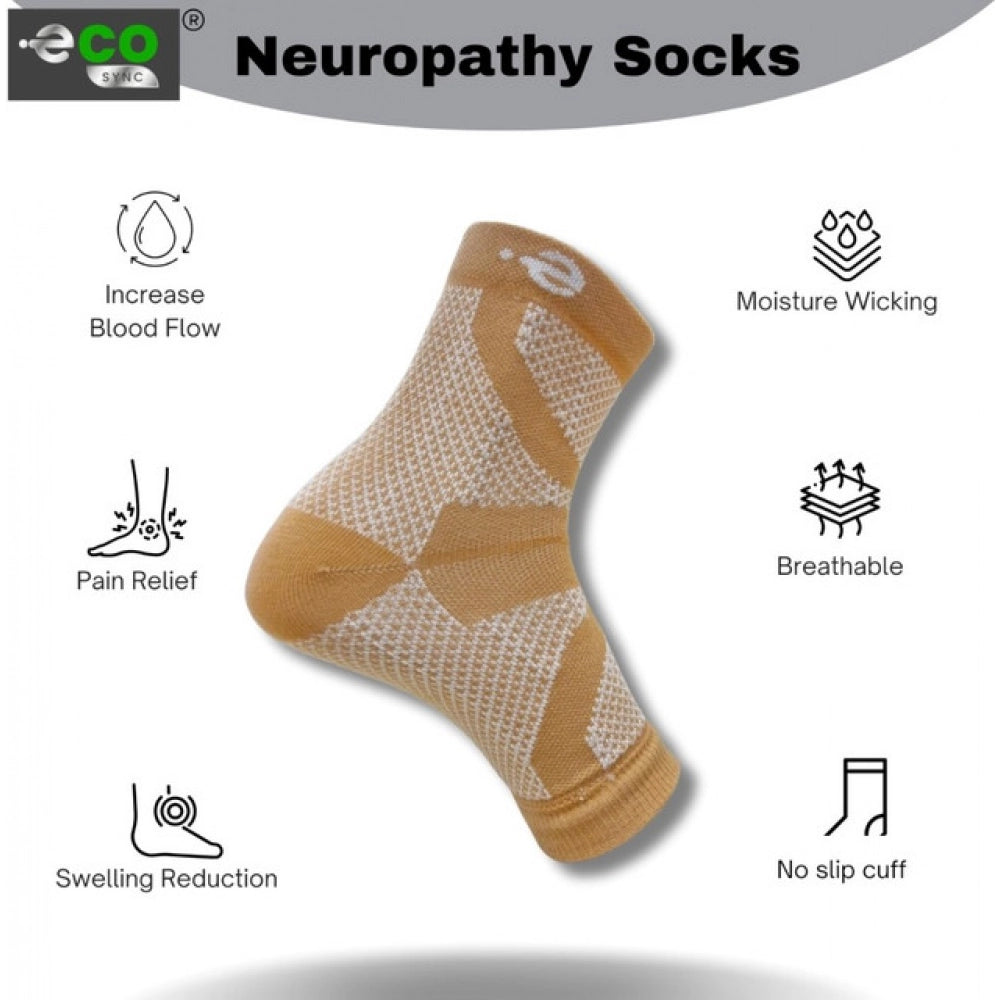 3_Pair Set Unisex Casual Cotton Printed Ankle Length Support Socks (Multicolor)