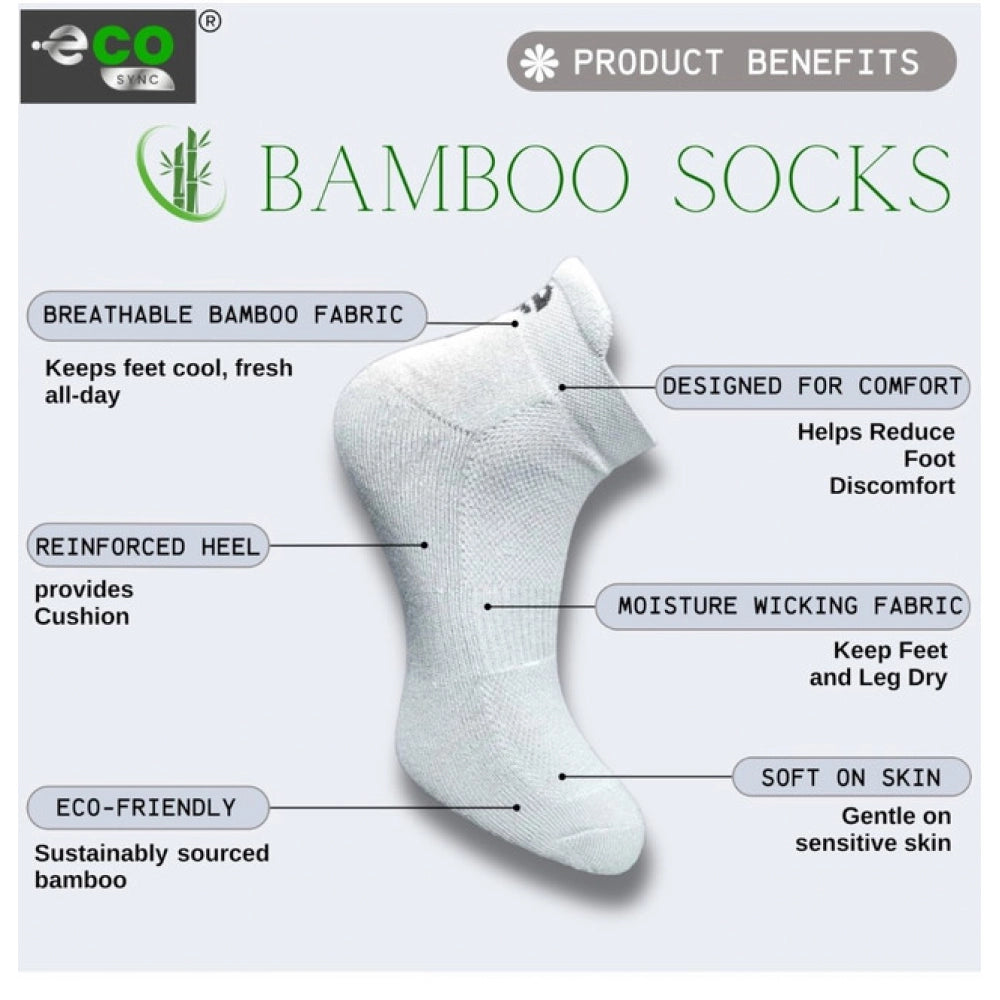 4_Pair Set Unisex Casual Cotton Printed Ankle Length Socks (Multicolor)